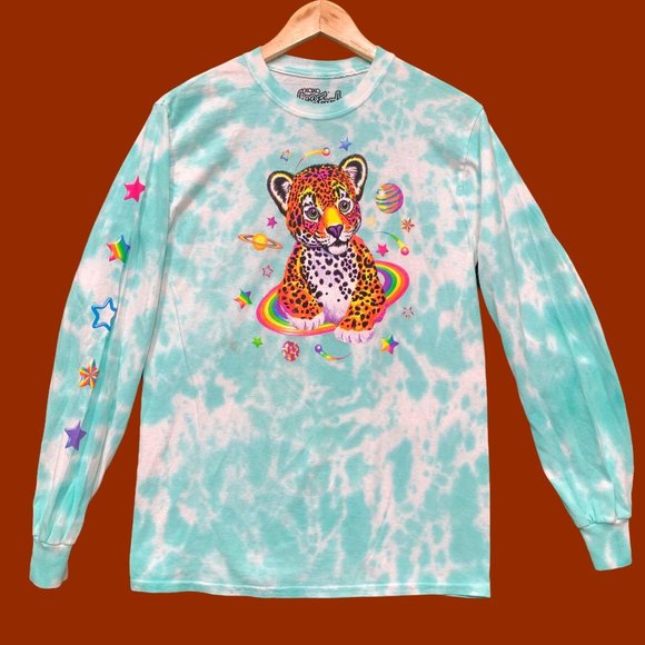 Lisa frank tie dye long sleeve tshirt size Small - Picture 1 of 4